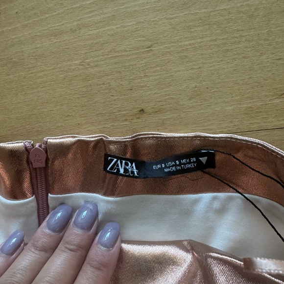 ZARA | Metallic Tube Top - Picture 3 of 4